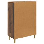 vidaXL Servírovacia skriňa Staré drevo 66 x 34,5 x 95 cm – Obrázok 7