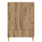 vidaXL Servírovacia skriňa Dub artisan 66 x 34,5 x 95 cm – Obrázok 5