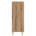 vidaXL Servírovacia skriňa Dub artisan 66 x 34,5 x 95 cm – Obrázok 6