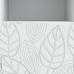 vidaXL TV skrinka 102 x 34,5 x 50 cm Biela Kompozitné drevo – Obrázok 9