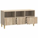 vidaXL TV skrinka 102 x 34,5 x 50 cm Dub sonoma Kompozitné drevo – Obrázok 4