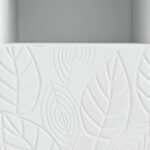 vidaXL TV skrinka 102 x 34,5 x 50 cm Biela s vysokým leskom – Obrázok 9