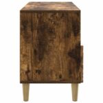 vidaXL TV skrinka 102 x 34,5 x 50 cm Dymový dub Kompozitné drevo – Obrázok 6