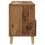 vidaXL TV skrinka 102 x 34,5 x 50 cm Staré drevo Kompozitné drevo – Obrázok 6
