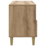 vidaXL TV skrinka 102 x 34,5 x 50 cm Dub artisan Kompozitné drevo – Obrázok 6