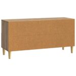 vidaXL TV skrinka 102 x 34,5 x 50 cm Dub artisan Kompozitné drevo – Obrázok 7