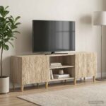 vidaXL TV skrinka 150 x 31 x 50 cm Dub sonoma Kompozitné drevo