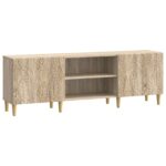 vidaXL TV skrinka 150 x 31 x 50 cm Dub sonoma Kompozitné drevo – Obrázok 2