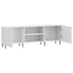 vidaXL TV skrinka 150 x 31 x 50 cm Biela s vysokým leskom – Obrázok 4