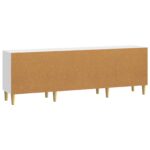vidaXL TV skrinka 150 x 31 x 50 cm Biela s vysokým leskom – Obrázok 7