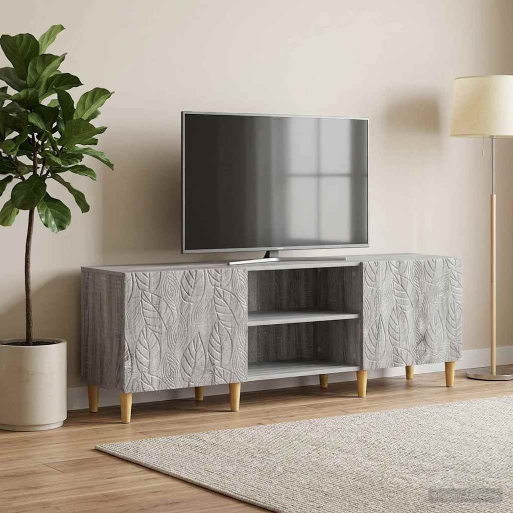 895151_1.jpg vidaXL TV skrinka 150 x 31 x 50 cm Sivý Sonoma Kompozitné drevo – Obrázok 1