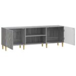 vidaXL TV skrinka 150 x 31 x 50 cm Sivý Sonoma Kompozitné drevo – Obrázok 4