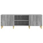 vidaXL TV skrinka 150 x 31 x 50 cm Sivý Sonoma Kompozitné drevo – Obrázok 5