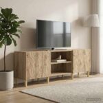 vidaXL TV skrinka 150 x 31 x 50 cm Dub artisan Kompozitné drevo – Obrázok 3