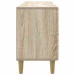 vidaXL TV skrinka 102 x 34,5 x 50 cm Dub sonoma Kompozitné drevo – Obrázok 6