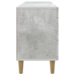 vidaXL TV skrinka 102 x 34,5 x 50 cm Betónovo sivá Kompozitné drevo – Obrázok 6