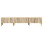vidaXL TV skrinka 147 x 34,5 x 30 cm Dub sonoma Kompozitné drevo – Obrázok 5