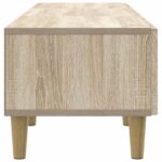 vidaXL TV skrinka 147 x 34,5 x 30 cm Dub sonoma Kompozitné drevo – Obrázok 6