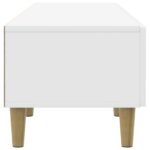 vidaXL TV skrinka 147 x 34,5 x 30 cm Biela s vysokým leskom – Obrázok 6
