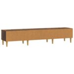 vidaXL TV skrinka 147 x 34,5 x 30 cm Staré drevo Kompozitné drevo – Obrázok 7