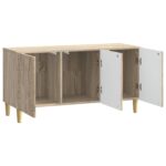 vidaXL TV skrinka 99 x 34,5 x 50 cm Dub sonoma Kompozitné drevo – Obrázok 4