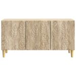 vidaXL TV skrinka 99 x 34,5 x 50 cm Dub sonoma Kompozitné drevo – Obrázok 5