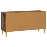 vidaXL TV skrinka 99 x 34,5 x 50 cm Dymový dub Kompozitné drevo – Obrázok 7