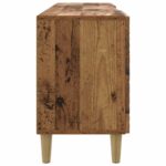 vidaXL TV skrinka 99 x 34,5 x 50 cm Staré drevo Kompozitné drevo – Obrázok 6