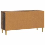 vidaXL TV skrinka 99 x 34,5 x 50 cm Staré drevo Kompozitné drevo – Obrázok 7