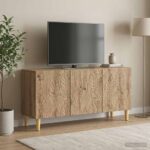 vidaXL TV skrinka 99 x 34,5 x 50 cm Dub artisan Kompozitné drevo