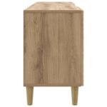 vidaXL TV skrinka 99 x 34,5 x 50 cm Dub artisan Kompozitné drevo – Obrázok 6