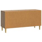 vidaXL TV skrinka 99 x 34,5 x 50 cm Dub artisan Kompozitné drevo – Obrázok 7