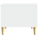 vidaXL Konferenčný stolík Biela 90 x 50 x 40 cm Kompozitné drevo – Obrázok 4