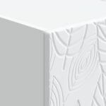 vidaXL Konferenčný stolík Biela 90 x 50 x 40 cm Kompozitné drevo – Obrázok 6