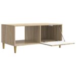 vidaXL Konferenčný stolík Dub sonoma 90 x 50 x 40 cm Kompozitné drevo – Obrázok 2