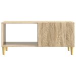 vidaXL Konferenčný stolík Dub sonoma 90 x 50 x 40 cm Kompozitné drevo – Obrázok 3