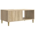 vidaXL Konferenčný stolík Dub sonoma 90 x 50 x 40 cm Kompozitné drevo – Obrázok 5