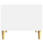 vidaXL Konferenčný stolík Biela s vysokým leskom 90 x 50 x 40 cm – Obrázok 4