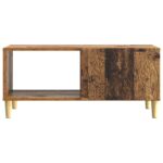 vidaXL Konferenčný stolík Staré drevo 90 x 50 x 40 cm Kompozitné drevo – Obrázok 3