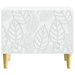 vidaXL Konferenčný stolík Biela 50 x 49 x 40 cm Kompozitné drevo – Obrázok 4