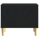 vidaXL Konferenčný stolík Čierna 50 x 49 x 40 cm Kompozitné drevo – Obrázok 4