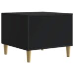 vidaXL Konferenčný stolík Čierna 50 x 49 x 40 cm Kompozitné drevo – Obrázok 6