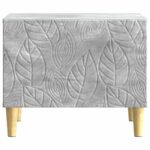 vidaXL Konferenčný stolík Betónovo sivá 50 x 49 x 40 cm – Obrázok 3