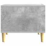 vidaXL Konferenčný stolík Betónovo sivá 50 x 49 x 40 cm – Obrázok 4