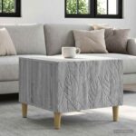 vidaXL Konferenčný stolík Sivý Sonoma 50 x 49 x 40 cm Kompozitné drevo – Obrázok 9