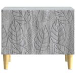 vidaXL Konferenčný stolík Sivý Sonoma 50 x 49 x 40 cm Kompozitné drevo – Obrázok 3