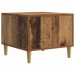 vidaXL Konferenčný stolík Staré drevo 50 x 49 x 40 cm Kompozitné drevo – Obrázok 5