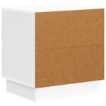 vidaXL Nočný stolík 2 pcs Biela s vysokým leskom 43 x 34,5 x 44,5 cm – Obrázok 7