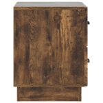 vidaXL Nočný stolík so zásuvkou 2 pcs Dymový dub 43 x 34,5 x 44,5 cm – Obrázok 6