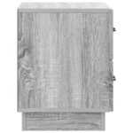 vidaXL Nočný stolík Sivá sonoma 43 x 34,5 x 44,5 cm Kompozitné drevo – Obrázok 5